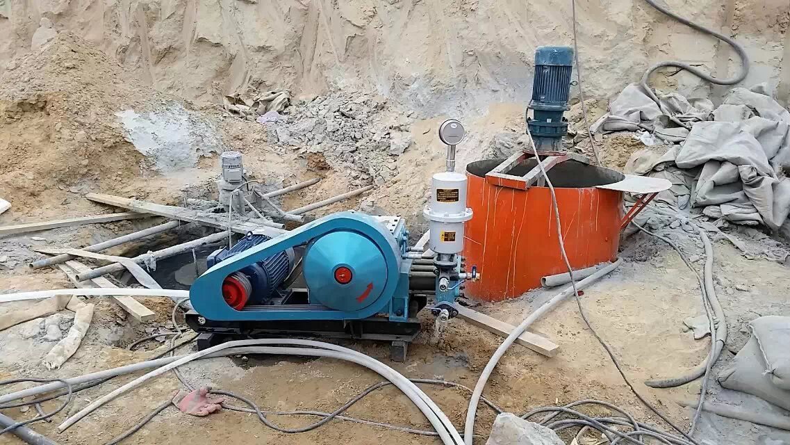 高场办事处顶管注浆